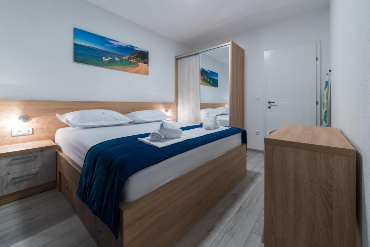 Apartmani Spiline Baška Voda Esterno foto