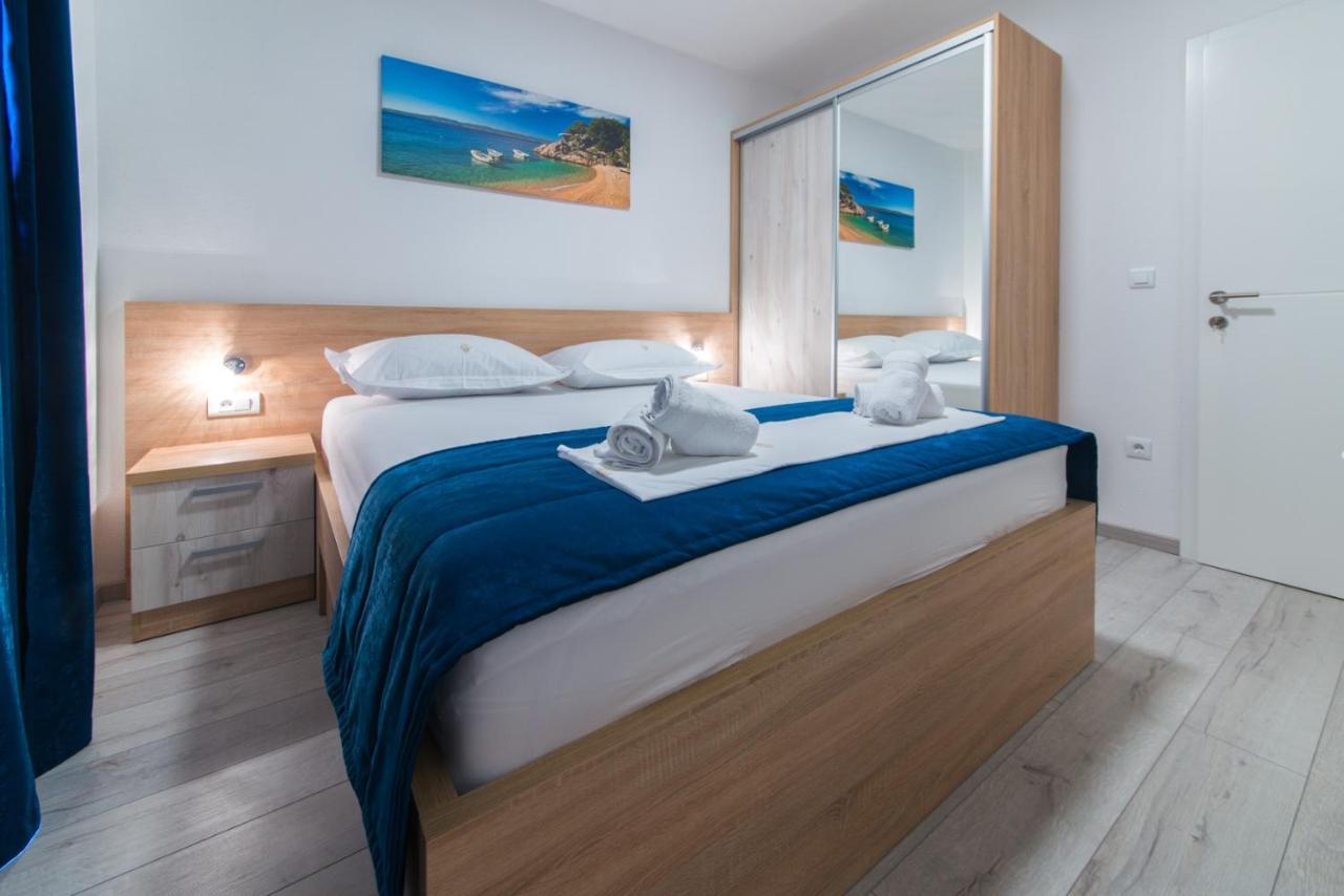 Apartmani Spiline Baška Voda Esterno foto