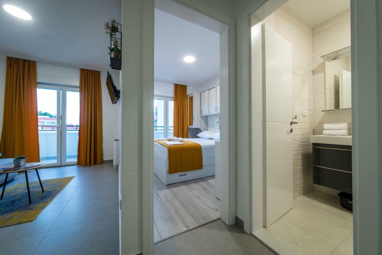 Apartmani Spiline Baška Voda Esterno foto
