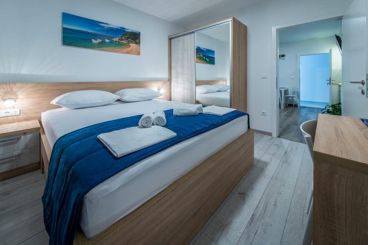 Apartmani Spiline Baška Voda Esterno foto